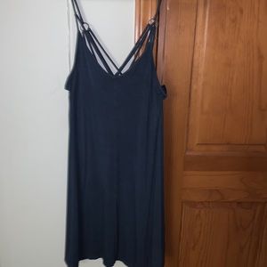 American Eagle Strappy Blue Dress